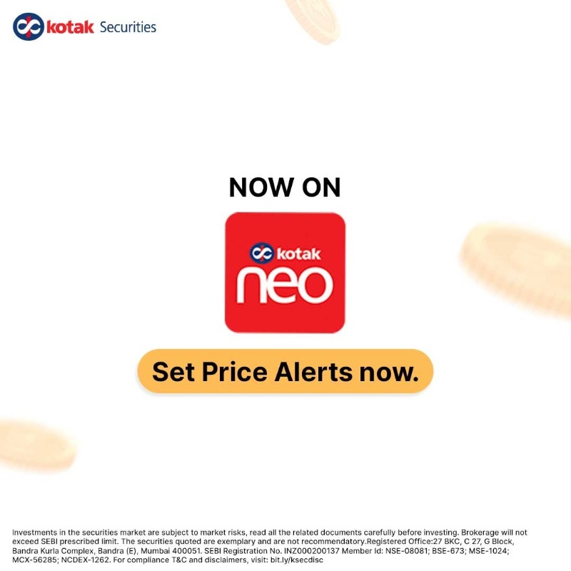 kotakneo's tweet photo. Swipe 👉 for an interesting surprise that will make monitoring stock prices easy for you! 🤗
Disc: https://t.co/mM1sKSDjB8
#KotakSecurities #KotakNeo #NeoWayToTrade #NewFeature #PriceAlert #PriceAlertFeature #Trading #Investing