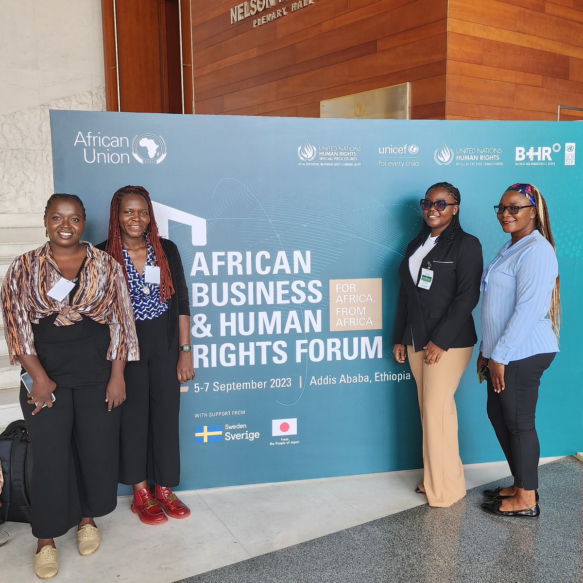 TuicoUnion's tweet photo. Ms Ouko also attended the 2nd African BHR Forum 2023 on 5-7/09/2023, involving stakeholders from Africa to assess the progress in promoting responsible BHR conducts and corporate accountability in the region convened by the African Union, co-organised by UNDP and other actors. https://t.co/rovY9GZ0JY