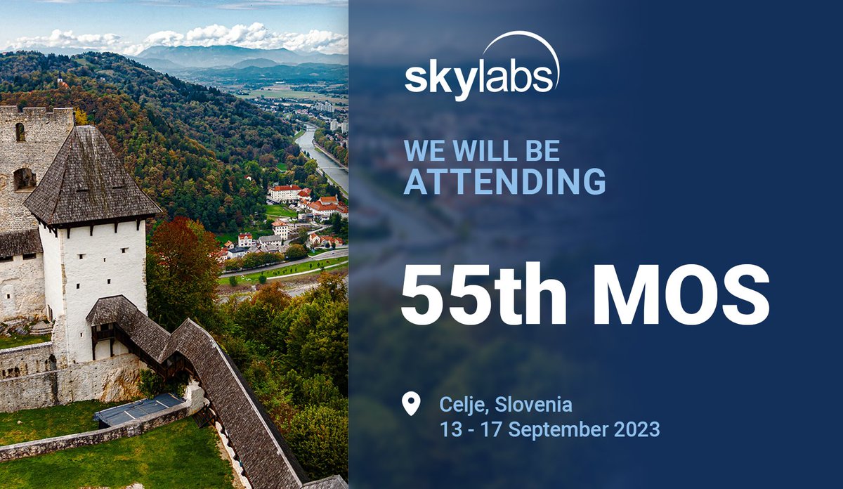 Find us at the 55th MOS - International Fair of Crafts and Entrepreneurship - event happening in Celje, Slovenia! 🙌 Next week, between 13th and 17th September, #SkyLabs will be part of the Ministry of Higher Education, Science &amp; Innovation stand - hall L1, booth 03. 🚀