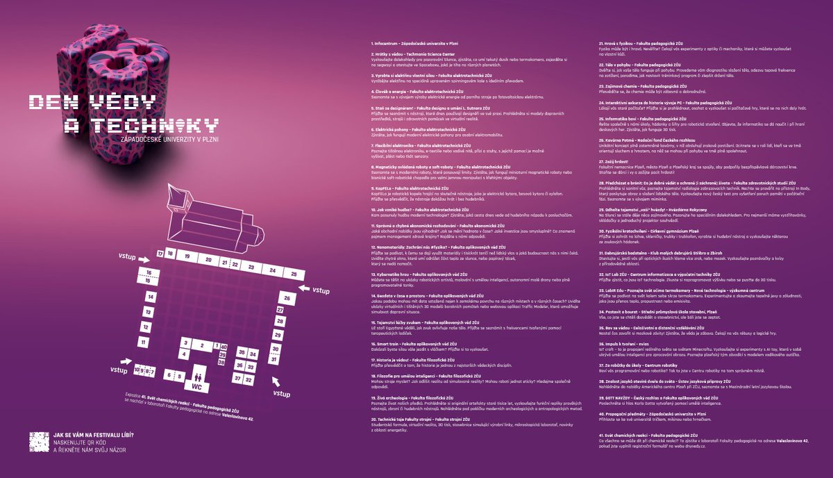 NTCresearchers's tweet photo. 🔬 Za hodinu začíná #DenVědy a #Techniky pořádaný @ZapadoceskaUni! Plzeňské náměstí Republiky se promění v #VědeckouLaboratoř plnou pokusů a ukázek. Prozkoumejte s námi fascinující svět vědy a zastavte se u stánku LabIR Edu. 🗺️🧪👁️Plzeň #Inovace #STEM #Vzdělání #Termokamera https://t.co/992j3S57Ic