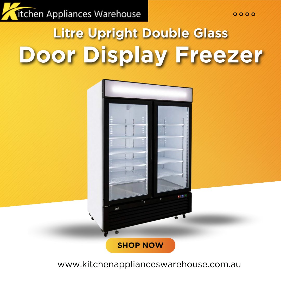 📷 Introducing Our Top Seller: The 1300 Litre Upright Double Glass Door Display Freezer! 📷 Keep your products icy-fresh and ready for display with this commercial-grade freezer. 
#TopSeller #DisplayFreezer #CommercialGrade