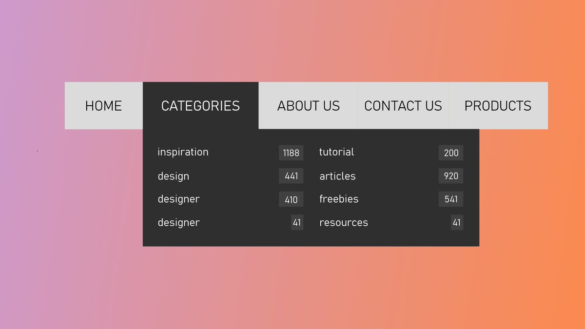 erdoUX's tweet image. Hick's Law examples:

NAV MENUS

- instead of too many option menu, use hierarchy divided menus by organizing options into categories and submenus to simplify selection process for users.

#navmenu #navigation #design