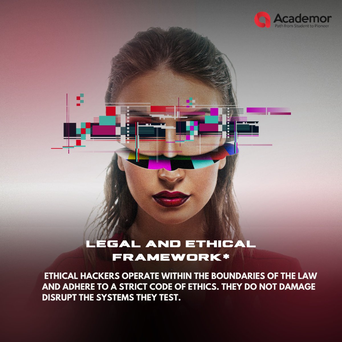 academor_22's tweet photo. Ever wondered how hackers protect us from cyber threats? Ethical hacking is like being a hero in the digital world, defending us from the invisible villains.  ! #Cybersecurity #EthicalHacking #St
#ethicalhacker #soft #educationfair #watchesofinstagram #internshipopportunity https://t.co/Vo3hGOzrsg