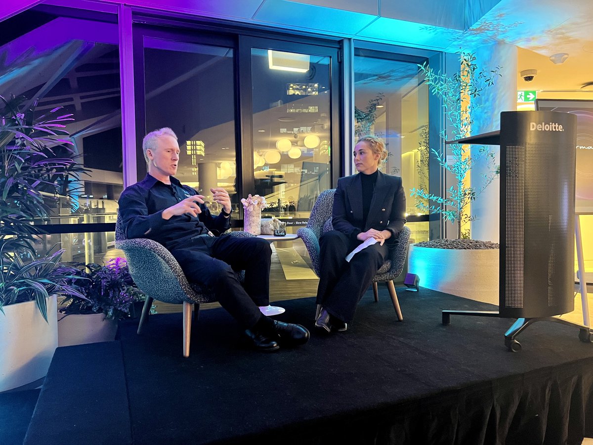 With <a href="/Deloitte/">Deloitte</a> at <a href="/executive_rma/">RMA Australia</a>’s CRO dinner exploring the intersection btw the future of space &amp; financial services (think satellite cloud svcs, space data relay networks) and the key difference btw growing with controlled risk vs. 'staying safe' with zero risk... #RiskReward