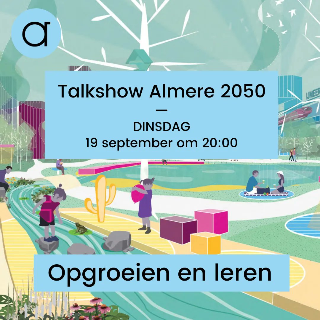 Op 19 september is er een nieuwe Almere 2050. Wij willen graag jouw ideeën horen over de veranderingen in onze stad!💥🏙️ Hoe kunnen we jongeren ondersteunen en het complete onderwijslandschap zo sterk mogelijk maken?💼 Meld je hier (gratis!) aan: buff.ly/3sQkQc8
