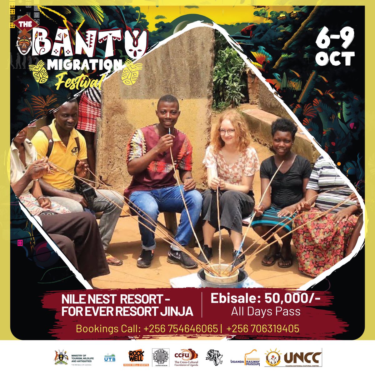 DentyDerrick's tweet photo. In the tapestry of humanity,unity is our common thread.6th-9th October at Nile nest resort and forever resort Jinja,we witness a great gathering of different races in one space.#BantuMigration https://t.co/2WNIXdD8Ly