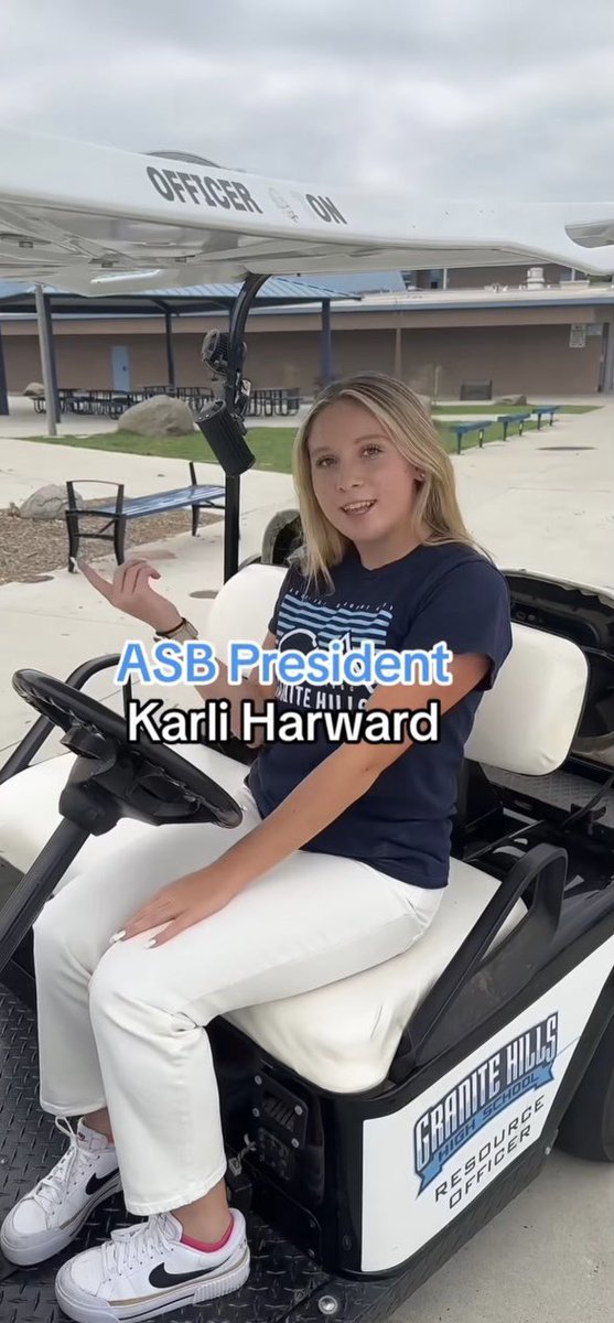 KarliHarward's tweet photo. Proud to represent Granite Hills High School as your 23/24 ASB President! Let’s make this the best year ever!! GO EAGLES!! Congrats to all the other ASB and class officers!! @GHHS_athletics @GraniteEagles @granitehillsfb @GraniteHillsBB #LeadershipMatters https://t.co/I23tvbgOJL