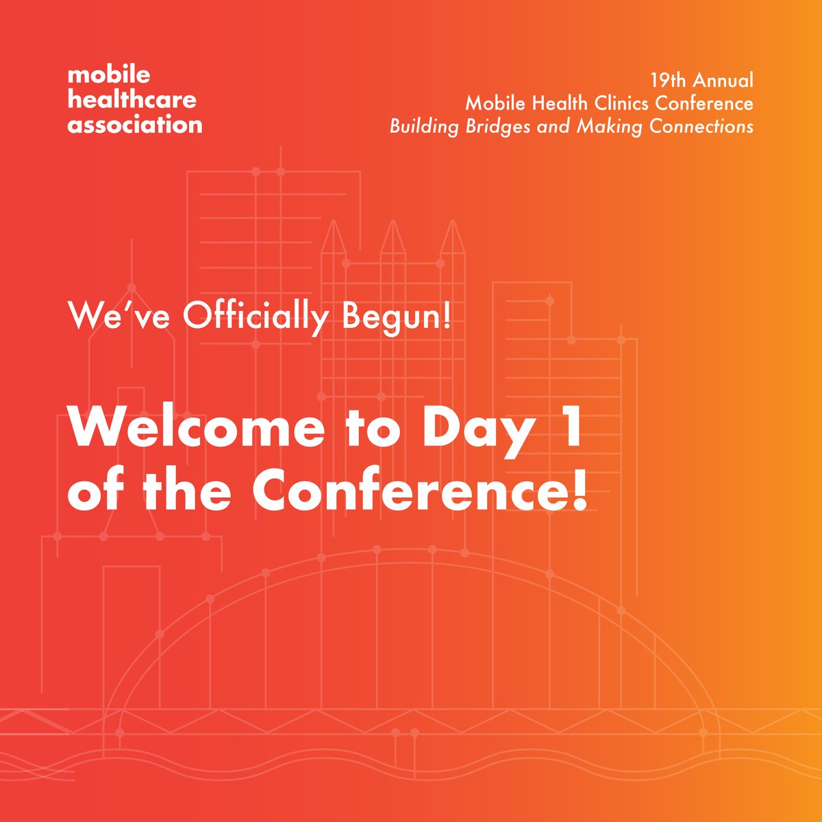 It’s Day 1 of the 19th Mobile Health Clinics Conference in Pittsburgh—stay tuned for updates on topics covered! We’ll be exploring all things necessary to scale the impact of mobile health clinic programs. #MobilesMakingConnections