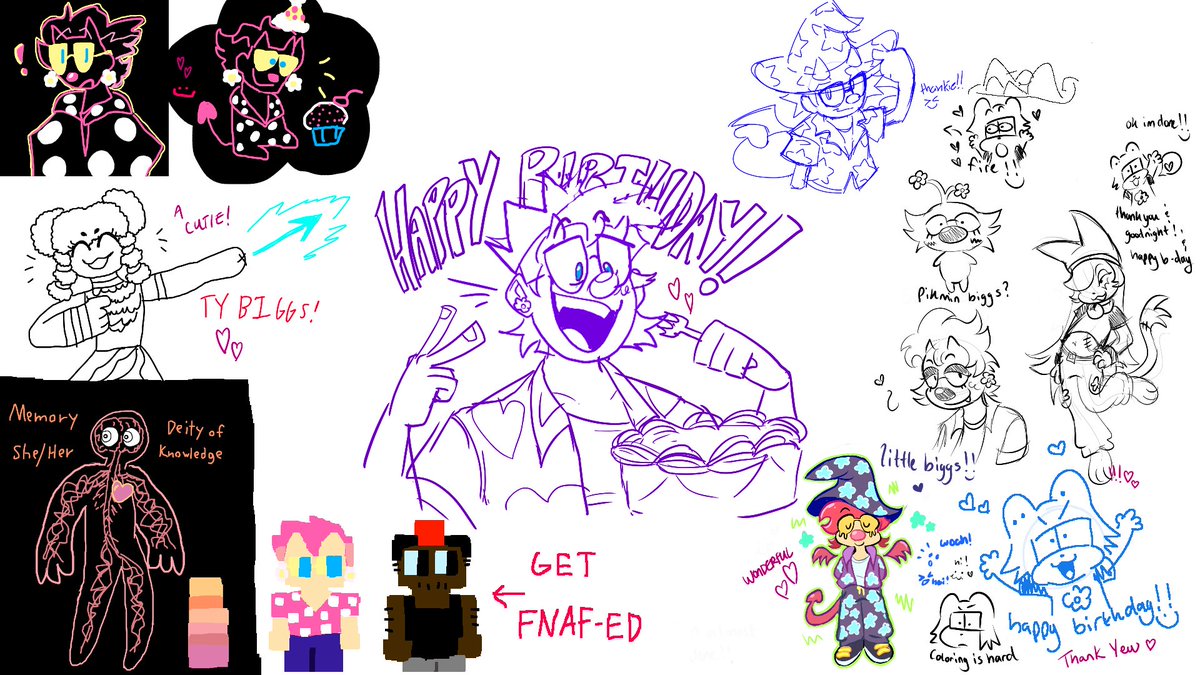Thank you SO much for joining me in this aggie! 
It was so fun watching all of you draw! I'll be sure to do this again sometime ✌️😋✨ 