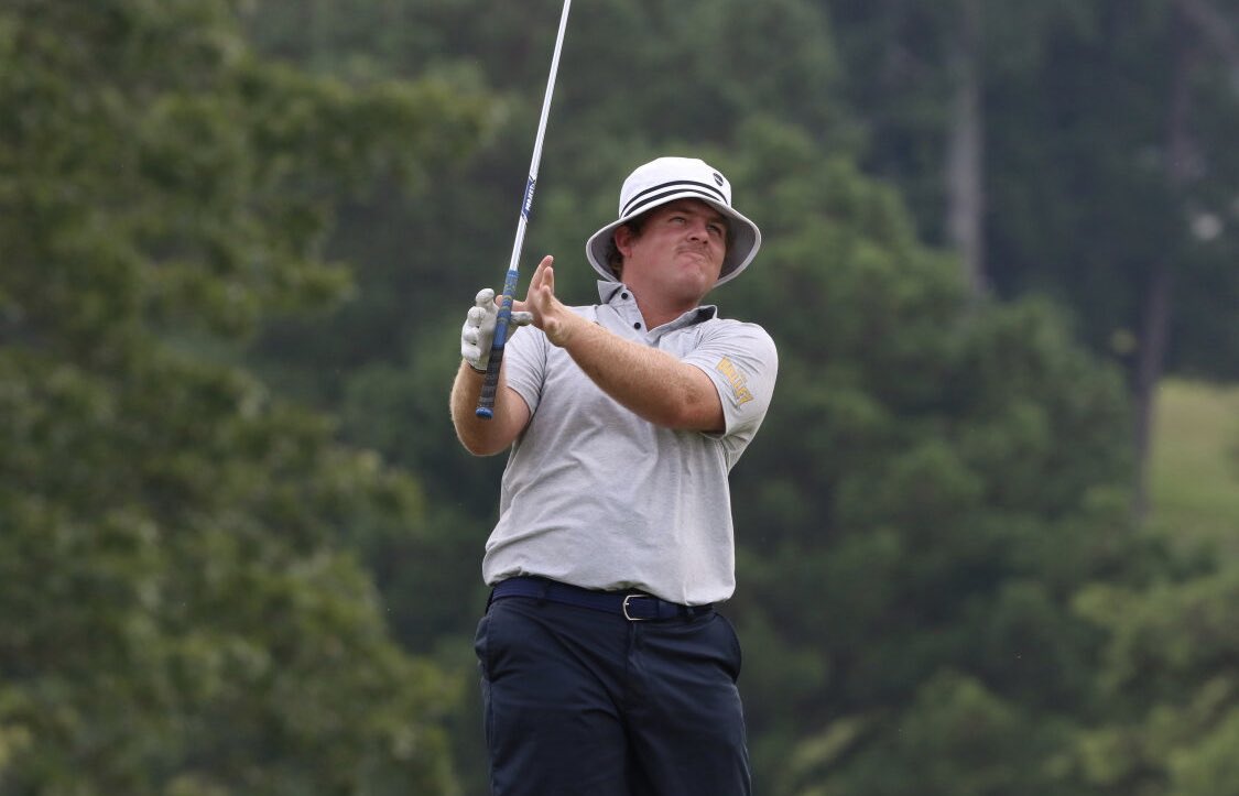 RacersMGolf's tweet photo. Congratulations to @walkerlbeck and @NimmoJay who tied for first place in Stage III (54 holes) at -14! Initial qualifying is complete and our men hit the road this weekend to kick off the season at the Joe Feaganes Marshall Invitational! 

#GoRacers🏇 https://t.co/C7LWPFTXIL