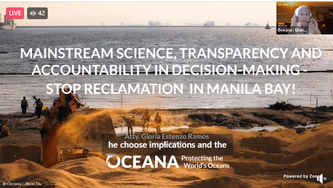oceana_ph's tweet photo. @gollyramos: Tila madali lang ma-violate ang ating mga batas--walang accountability. Why? At nasuspend nga ang mga reclamation projects, pero nasaan ang EO? #StopReclamation #NoToDumpAndFill #SaveManilaBay @bongbongmarcos @KalikasanPNE @pama_pil @AghamNasyunal @CEC_Phils https://t.co/d2LesV5kDU
