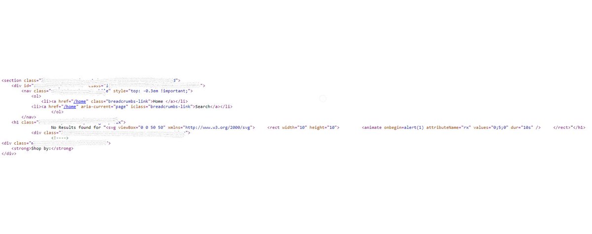InventiveRepair's tweet photo. XSS Day #25

This one took awhile to find away around the blacklist but eventually an SVG payload worked.

#CyberSecurity #XSS #BugBounty #bugbountytips #Pentesting https://t.co/dAGZlC5FWH