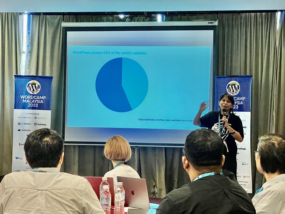 samsureshx's tweet photo. WordCamp Malaysia CD just got started #wcmy https://t.co/SSQGJh1S84