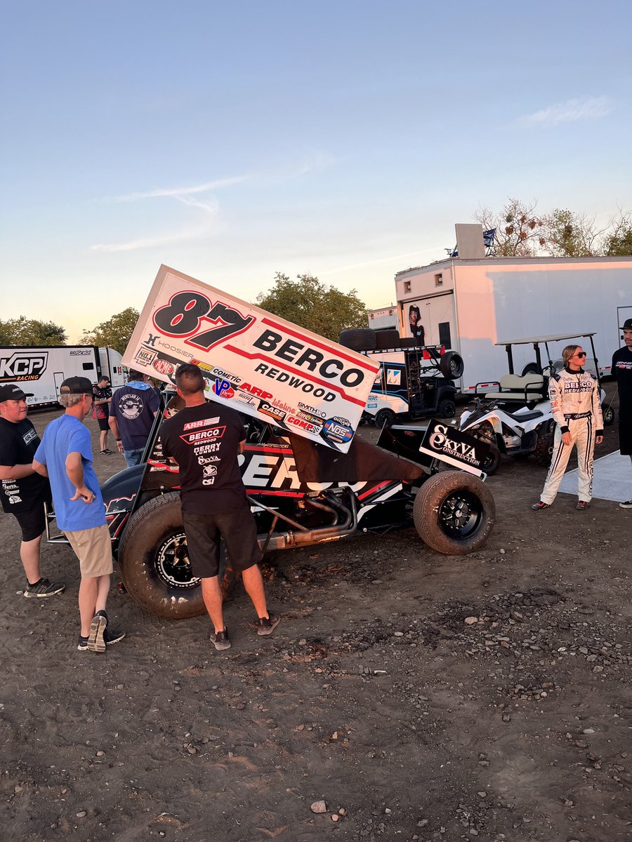 Ashlyn Rodriguez qualified P12 with a 360 tonight ⁦<a href="/sdspeedway/">Silver Dollar Speedway</a>⁩