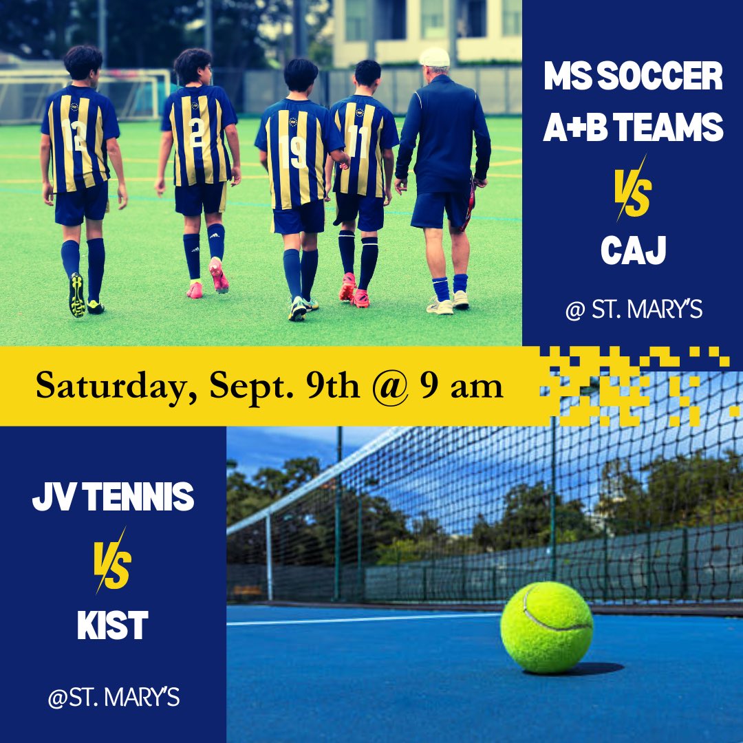StMarysTokyo's tweet photo. Come Cheer for the Titans!! https://t.co/4vaTh2XPhL