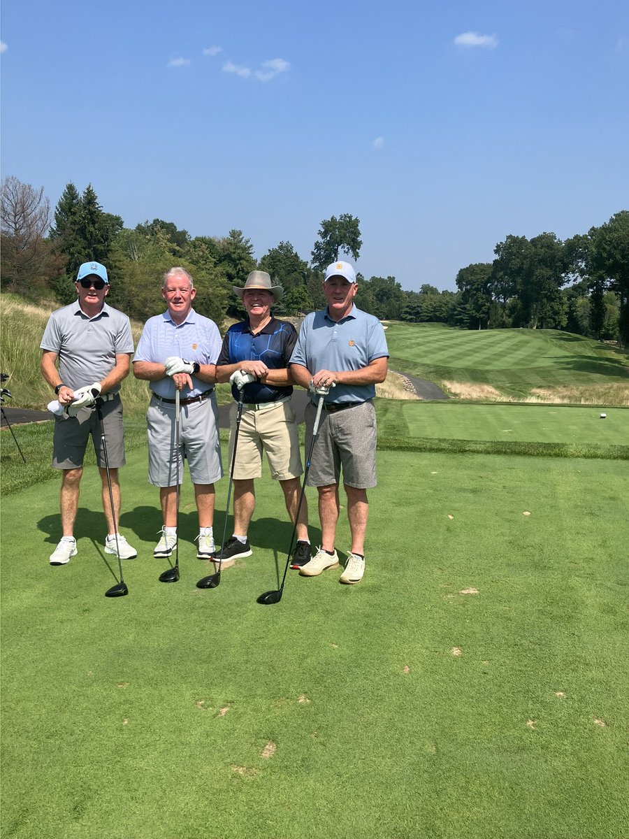 Great company on Manhattan Woods Golf Course today