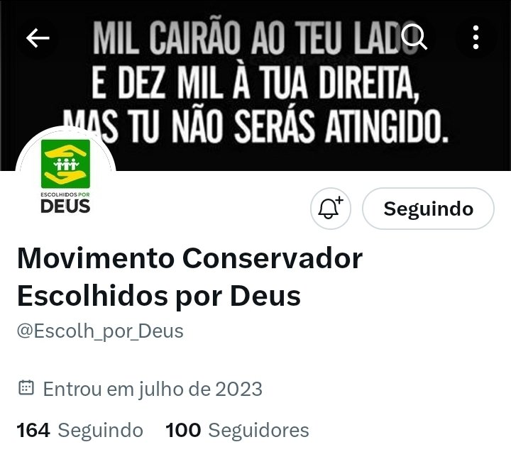 Sigam:
@Escolh_por_Deus 
Rumo a 200
#segdirs