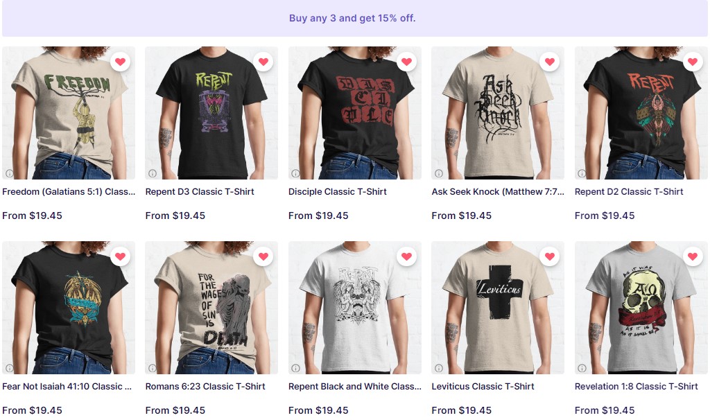 Artlamb_apparel's tweet photo. Buy any 3 and get 15% off.
Shop here:
https://t.co/Ss1mfwfhXu
#christianquotes #christians #christianliving #biblequotes #salvation #inspiration #bibleverses #verseoftheday #christianlife #christianblogger #motivation #christianapparel #jesusislord #godsword #worshiptees #tshirt https://t.co/GrrRIuMvtS