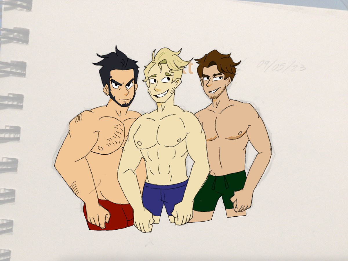 Luzonyte's tweet photo. Drew the Abel brothers from @ndyp_thot I really like how this turned out. #theheroesoftomorrow #ndypthot #RufusAbel #drawing #ArtistOnTwitter #sketch #art https://t.co/9qfdc8Ascs