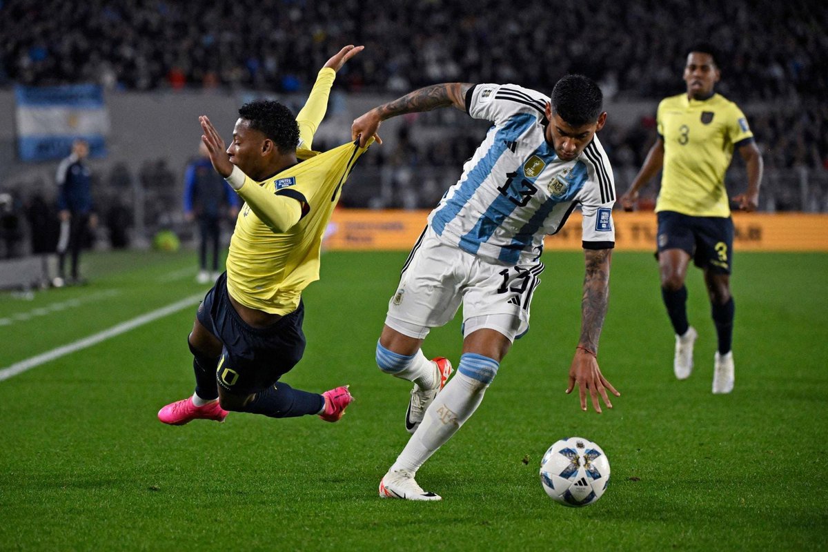 CutiRomero2's tweet photo. Importante arrancar así las eliminatorias , vamos selección este es el camino @Argentina https://t.co/ISxmjlkQD5