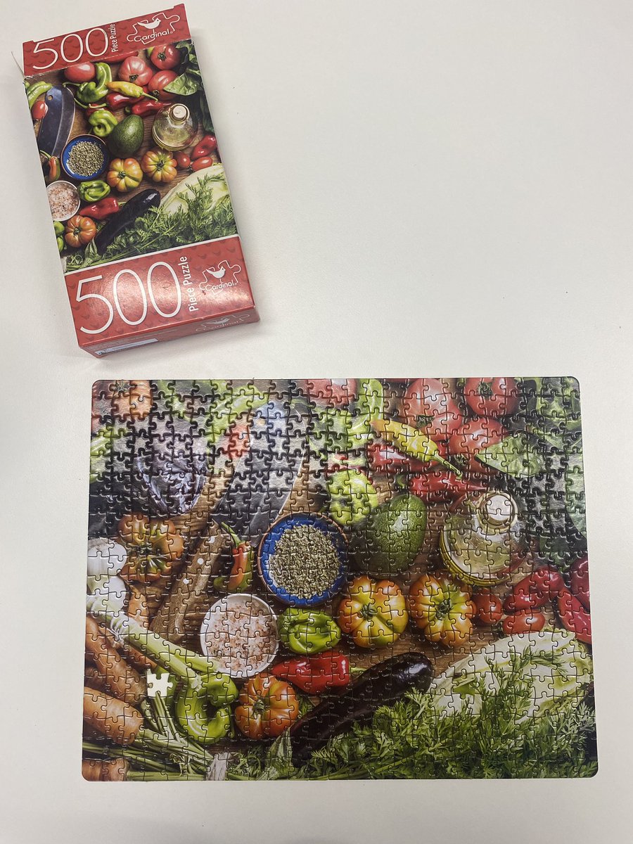 PEAS PUZZLE #4 and #5 🧩

Rapid fire puzzles over July and August seeing these two glorious masterpieces being completed!

Smashed the goal of 5 puzzles in 2023 💪🏼

#PEAS #puzzle #team
<a href="/FlindersCFI/">Flinders Caring Futures Institute</a>  <a href="/Flinders/">Flinders University</a>