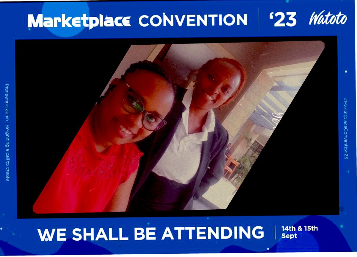 EroneMpologoma's tweet photo. #MarketplaceConvention23 #ACalltoCreate #PioneerAgain
@watotochurch
It’s going down….. have you confirmed?
Muli wa? https://t.co/8CecTtVj1P