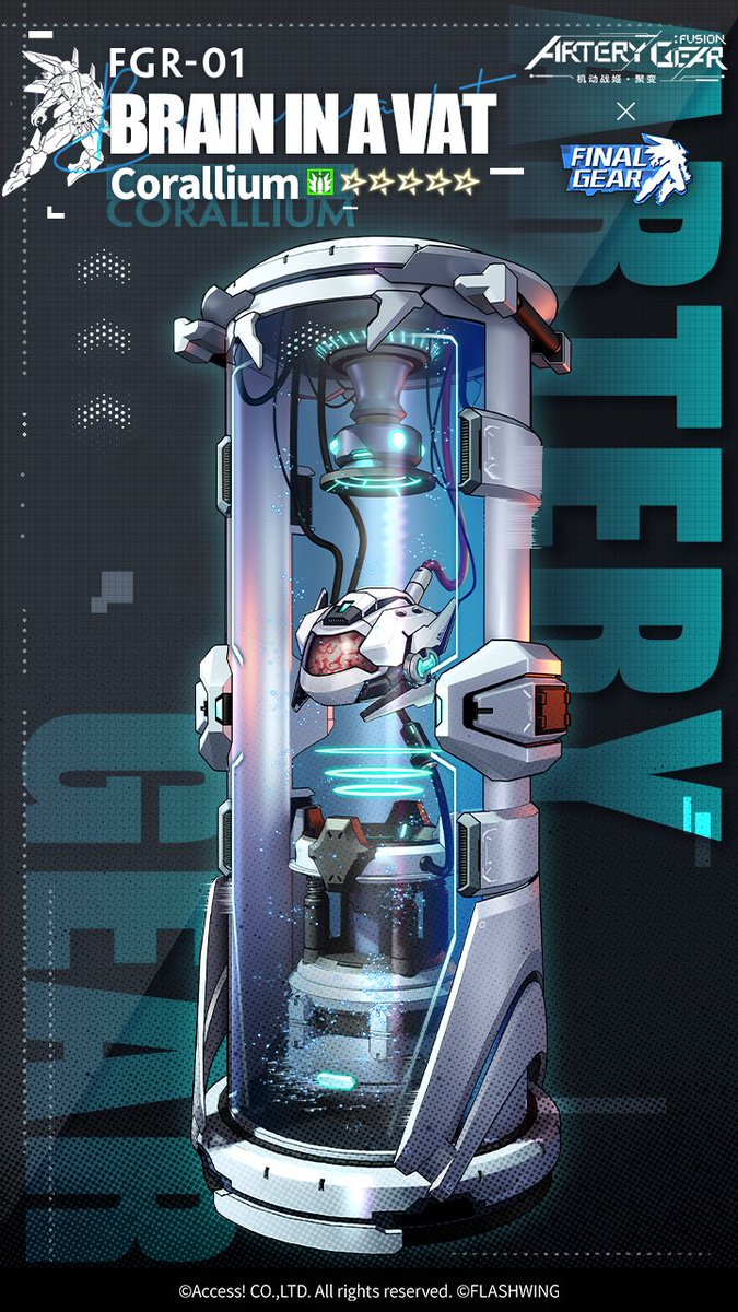 ArterygearEN's tweet photo. 【Collab Character Profile】
Final Gear × Artery Gear
Corallium will arrive in Artery Gear's world as a collaboration character. Check her profile!
The collaboration will start on Oct.12. Please stay tuned!
#ArteryGear
#FinalGear https://t.co/NoPO2gEh9c