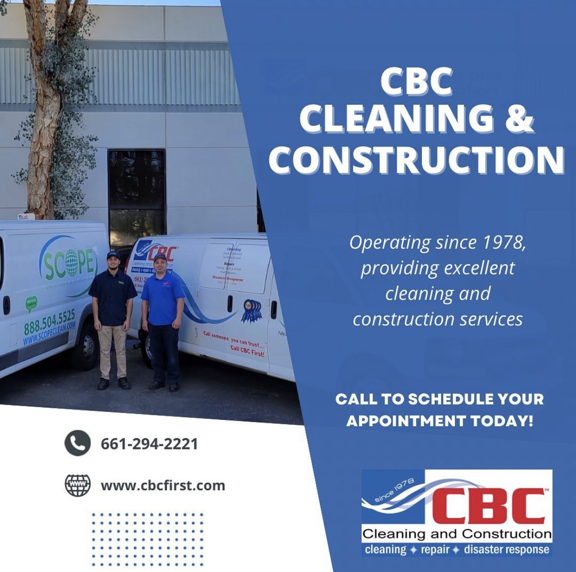 CBC Cleaning and Construction tweet media