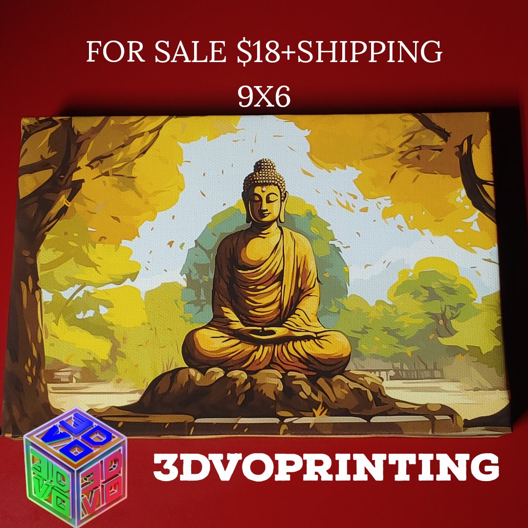 3dvoPrinting's tweet photo. Hand made canvas print available on my Etsy shop 

https://t.co/giFrZ1nx5d

#etsy #buddha #buddhism #art #print #handmade #smallbusiness
#STL https://t.co/DH4Kwz8nA2