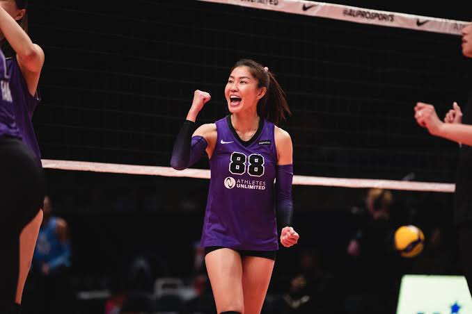 🇹🇭 Thai legendary setter Nootsara Tomkom is coming back for Season 3 in 🇺🇸 Athletes Unlimited. #AUVB #BeUnlimited  📸 @AUProSports