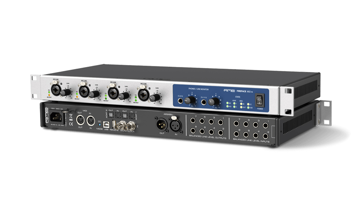 RMEAudioJP's tweet photo. RMEの新製品 30入力 / 30出力 192 kHz対応のハイエンドUSBオーディオ・インターフェイス「Fireface 802 FS」を9月21日より発売開始いたします。
■ Fireface 802 FS 製品詳細
https://t.co/Cc1g8qnuOG
#RME #オーディオインターフェース #steadyclockfs #totalmixfx #digicheck https://t.co/N6ltuKofQq