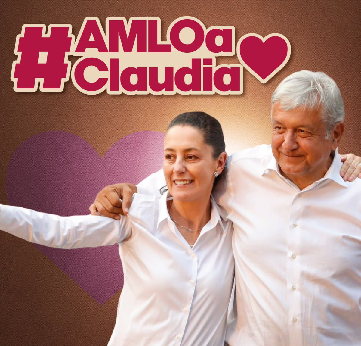 TaniaPr77's tweet photo. ES CLAUDIA... LA CONTINUACIÓN DE LA 4T #AMLOaClaudia https://t.co/Ntcy4vSc6J