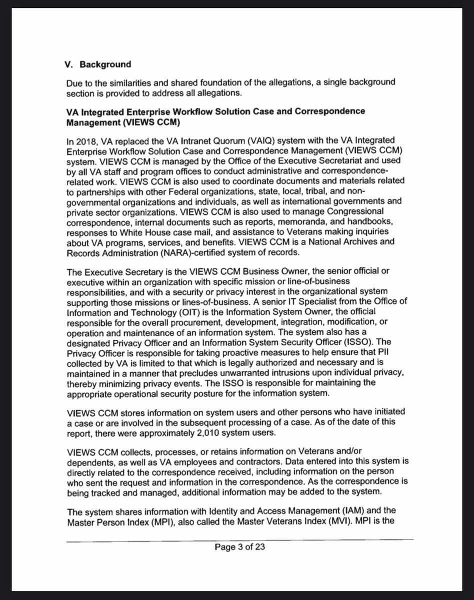 rizzo_peter's tweet photo. @US_OSC @SecVetAffairs @VA I feel a duty to share the OSC report so Veterans, their loved ones, and the public can contact their members of Congress and ask they vote NO on the confirmation for @VA Deputy Secretary #TanyaBradsher! #TransparencyNow #ProtectOurData #VoteNoTanyaBradsher https://t.co/4CfjJ8JnU3