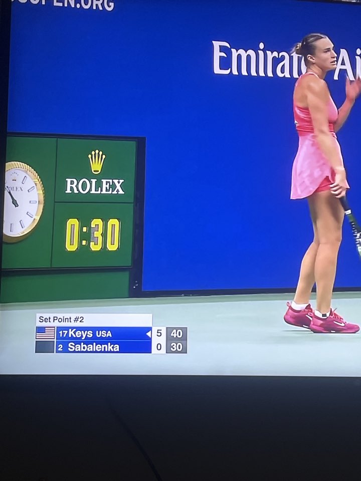 ruff_nft's tweet photo. HOW IS THIS HAPPENING RIGHT NOW. #USOpen2023 https://t.co/VvZj4oDsl9