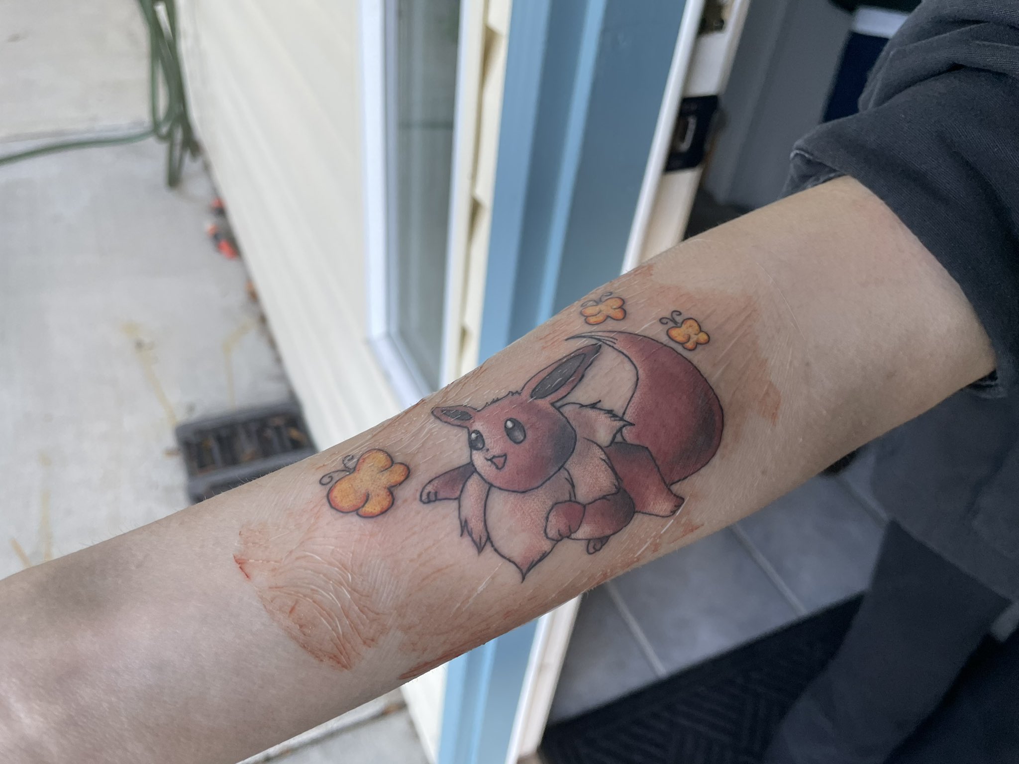 Tattoo uploaded by Tattoodo • Badass Pikachu Tattoo by Mat Schultz #pikachu  #pokemon #pokemongo #pokemonart #MatSchultz • Tattoodo