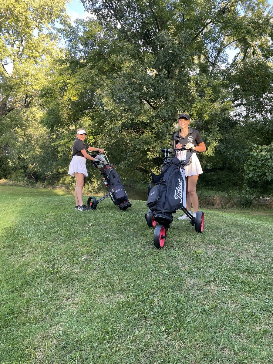 The ladies finished their regular season with a win over Carroll 193 -207. Senior Emma Pearson led the team with a 45 and Sophomore Aley Brown shot a PB 47 and met one of her goals. Medalist was <a href="/ladycougar_golf/">Carroll Lady Cougar Golf</a> Ashlynn Gillen 44.