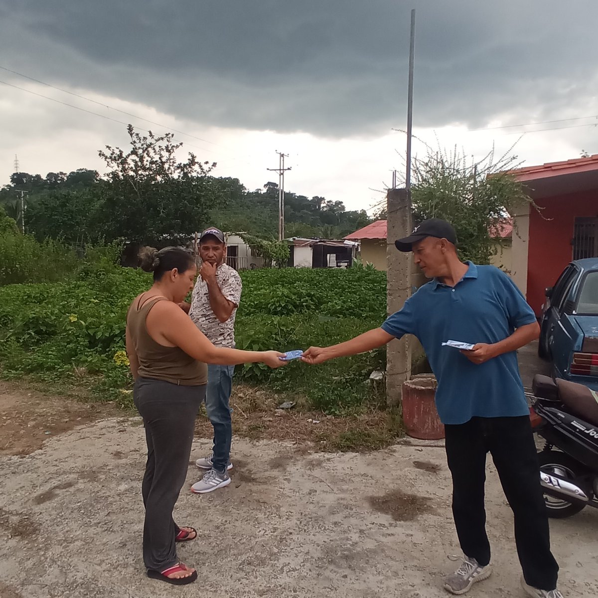 Trabajo permanente para motivar a los simpatizante de @prospericarlos para impulsar la #Unidad necesaria para el cambio de rumbo en nuestro país y desde el municipio Pampanito Edo Trujillo #DamosElPrimerPaso