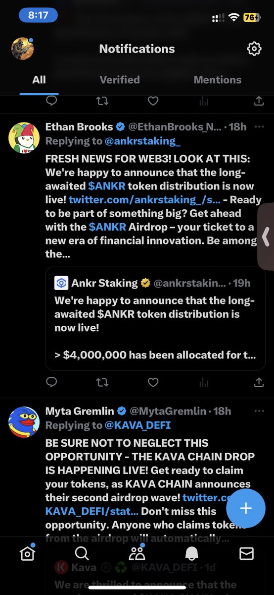 Is anyone else’s notifications and timeline flooded with this garbage? These reply bots ping my notifications 4+ times an hour. This platform is unusable.