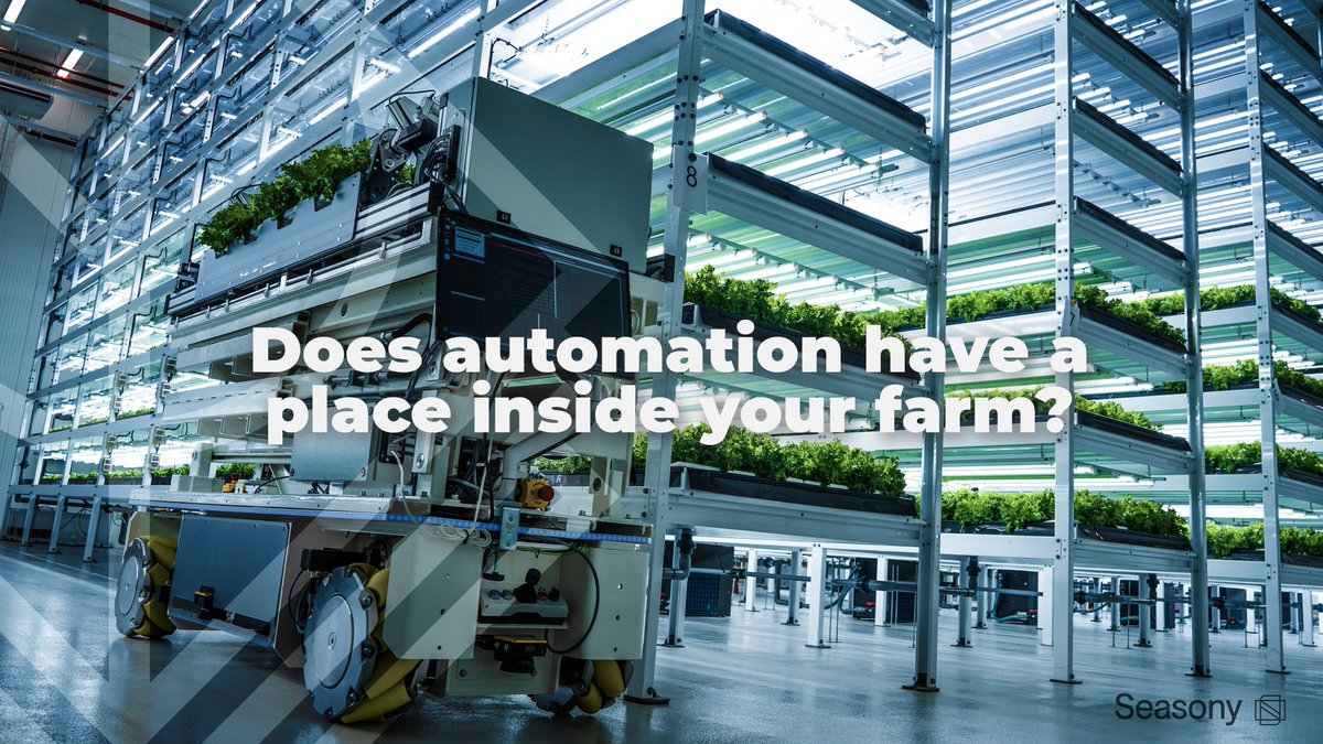 We're super-excited to welcome Seasony, an innovative robotics automation and monitoring platform to the Cultivatd agtech ecosystem. 

Read more about the partnership here:
cultivatd.com/cultivatd-part…