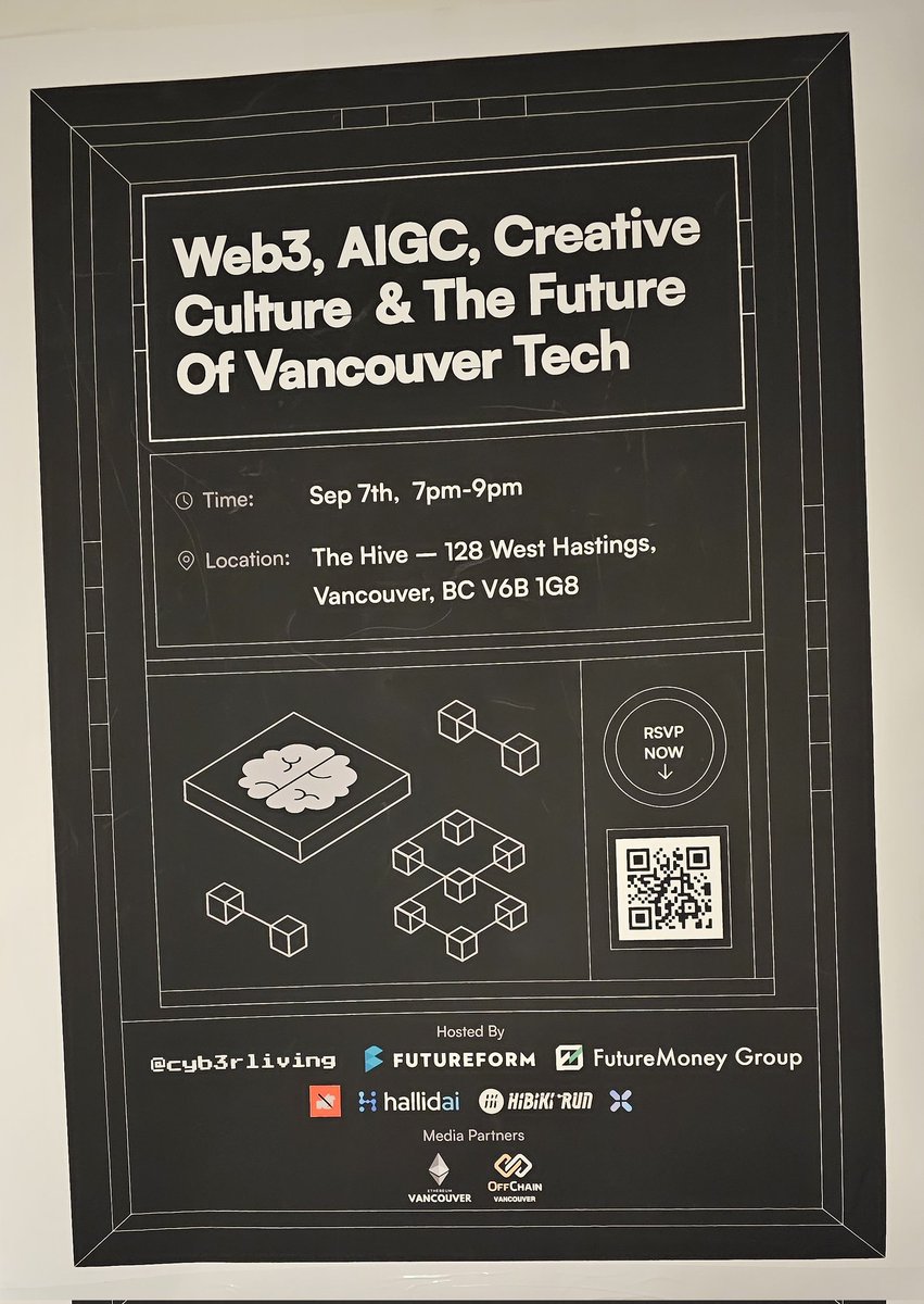 MonteroXR's tweet image. Exploring the future of #Vancouver's creative culture & the future of tech.
How the 3rd gen of the web will change the cities society & economy. Glad to experience an insightful conversation about YVR's #SpatialWeb future!