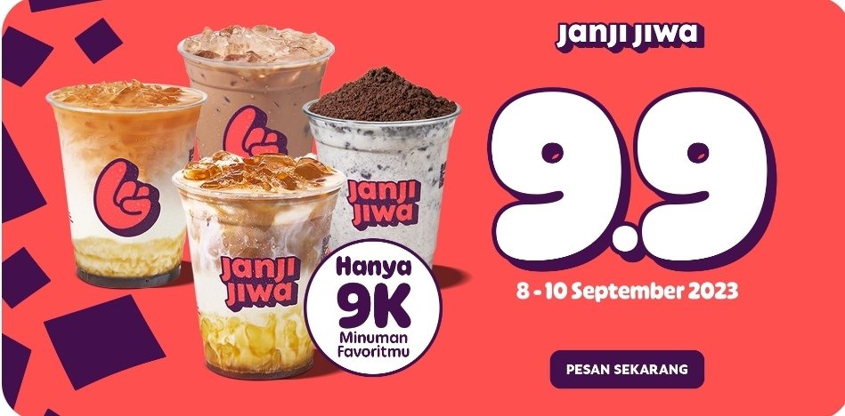 seringsendirian's tweet photo. @RacunBelanja MINCUNN Janji Jiwa nih serba 9k ✨️🤩 di app janji jiwa yaa https://t.co/S9UFOb0fia