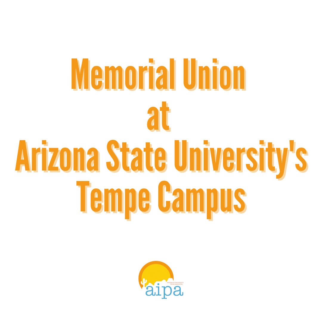 AZAIPA's tweet photo. It’s AIPA Fall Convention Time! Don’t delay, register today! Head on over to the website in our bio and get in on early bird registration.⭐️
#azaipa #arizonajournalism #arizonajournalismeducators #yearbook #mediaeducation #newspapereducation #studentjournalism #studentjournalists https://t.co/DA1nQnSm3j