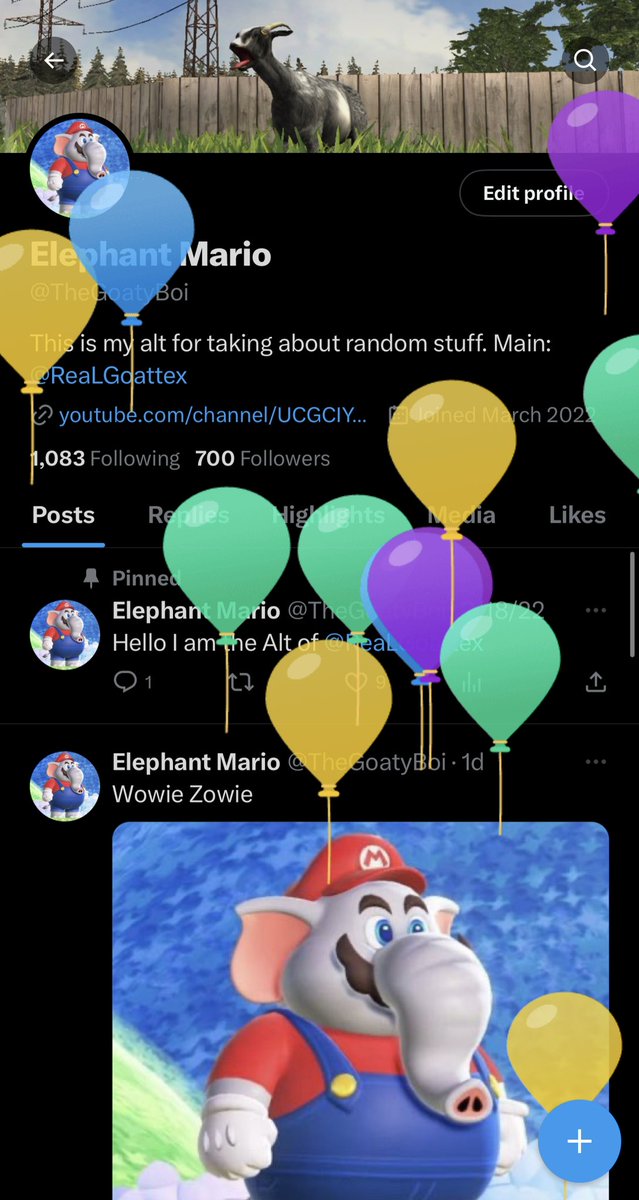 TheGoatyBoi's tweet photo. Today is also my birthday :3 https://t.co/Bz02fZiSBe