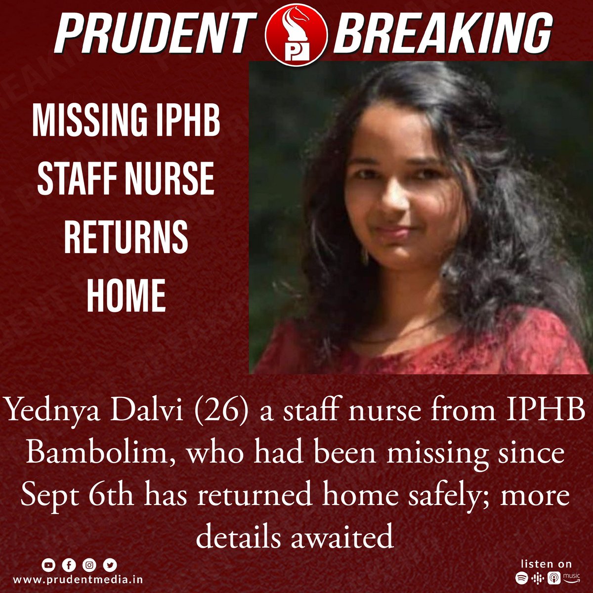 prudentgoa's tweet photo. #Goa #IPHB #Nurse @visrane https://t.co/4G12NLy1e6