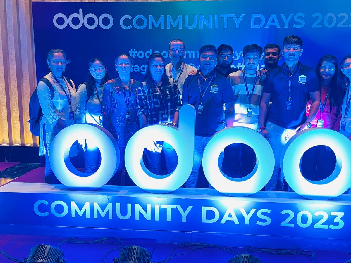 shuklaruchir's tweet photo. Ready for the odoo days. This time in India. #OdooCommunityDays https://t.co/aiZM5Lr3cg