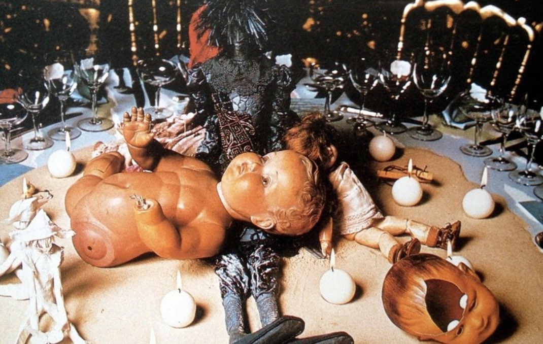 LizCrokin's tweet image. INSIDE THE ROTHSCHILD’S EYES WIDE SHUT BALL 

The items in the upcoming Rothschild auction to be sold off come from the collection of Baron James de Rothschild, his wife Betty, and their sons Baron Alphonse and Baron Gustav — who owned the infamous Château de Ferrières located…