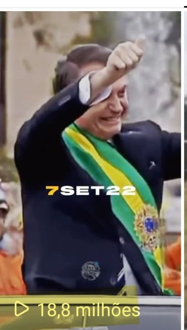 taoquei1's tweet photo. Video Bolsonaro sobre o 7 de Setembro: 18.8 MILHÕES de views. 
1 MILHAO E 700 MIL likes. 101 mil comentários. 
Video lule 7 de setembro: 549 mil views. 72.1  mil likes, 9.911 comentários. 
Entendeu? https://t.co/rNpkQhJQTd
