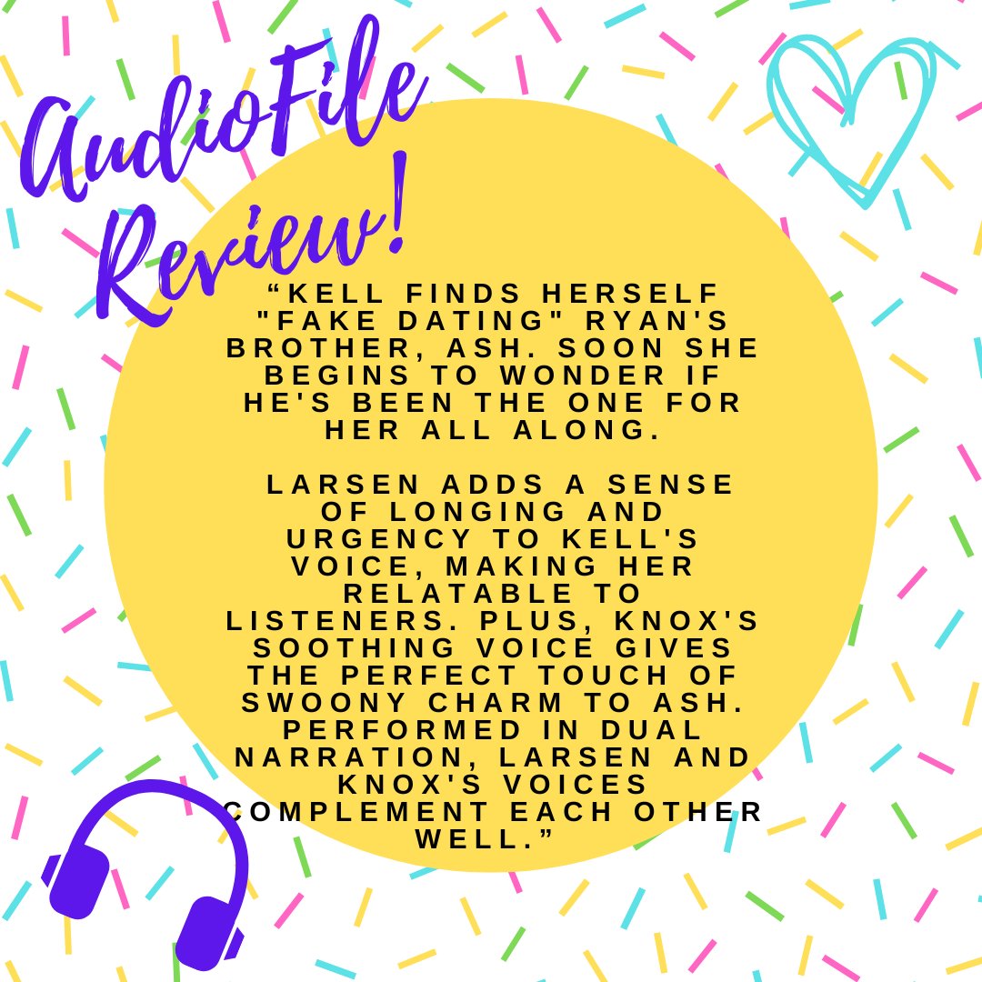 haleighwenger's tweet image. #audiofile reviewed Managing the Matthews! They enjoyed my audiobook, and give props to the narrators, Lisa Larsen and Alex Knox, who do an amazing job! #audiobookstagram #romancebooks