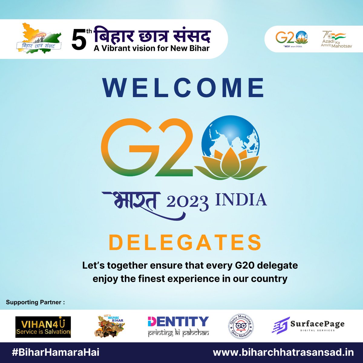 Welcome to Incredible India! 🙏✨ अतिथि देवो भव: 🙏❤️ . #G20India2023 #G20SummitDelhi #G20Bharat #G20Delhi #G20Summit #G20India #G20IndiaPresidency