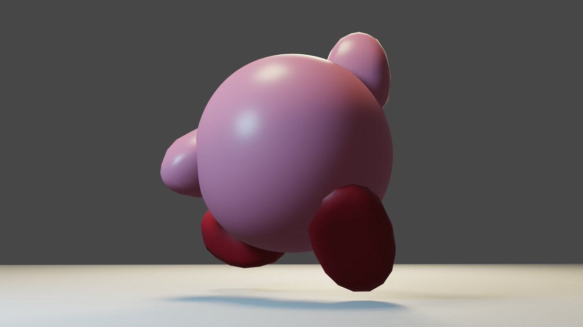 ichigopan_3DCG's tweet photo. 急に思いたって作ったカービィ
これでも、小1時間かかってる⏰
#カービィ #caby #Blender #3dcg #星のカービィ https://t.co/7GzZAFx4TT
